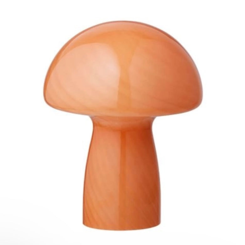 Mushroom Lampe, Orange