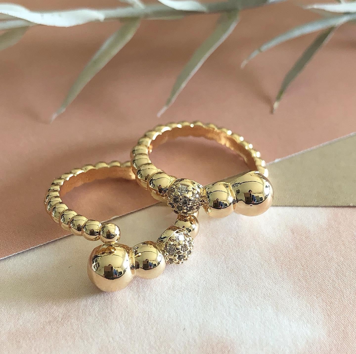 Ring “Bobbel” Justerbar