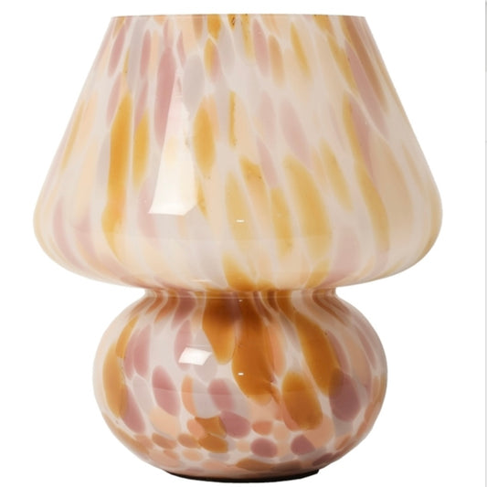 Lampe, Gul/rosa