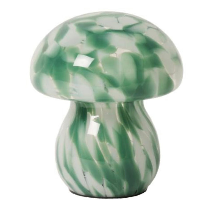 Lampe Mushroom LED, Grøn/hvid