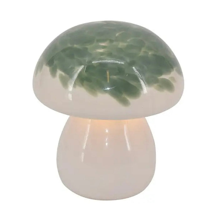 Lampe Mushroom LED, Hvid/Grøn