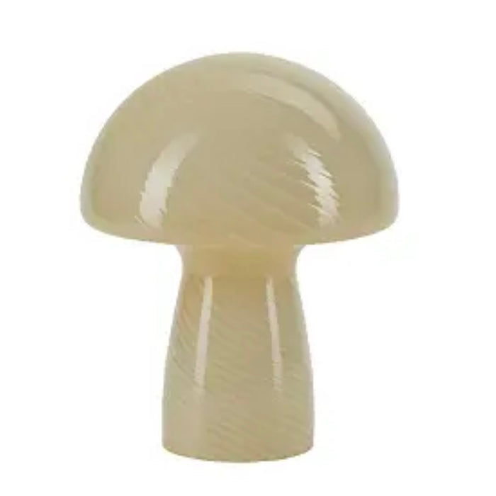 Mushroom Lampe, Creme