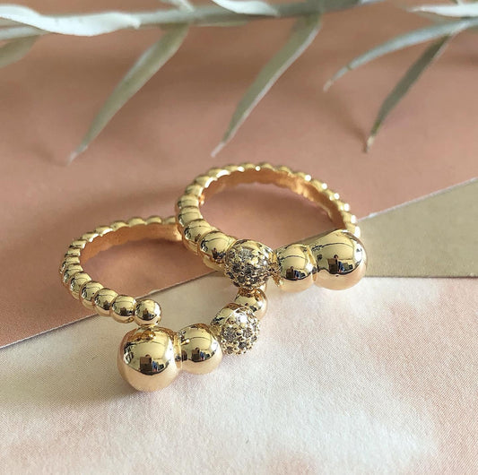 Ring “Bobbel” Justerbar