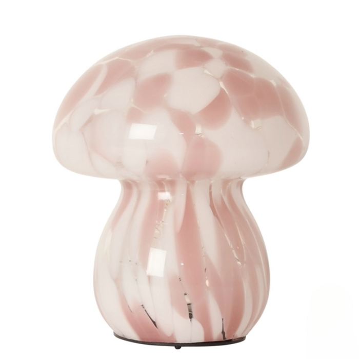 Lampe Mushroom LED, Pink/hvid
