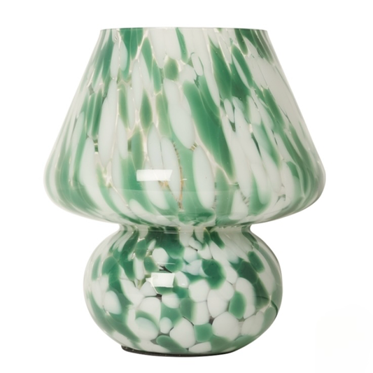 Lampe, Grøn/hvid