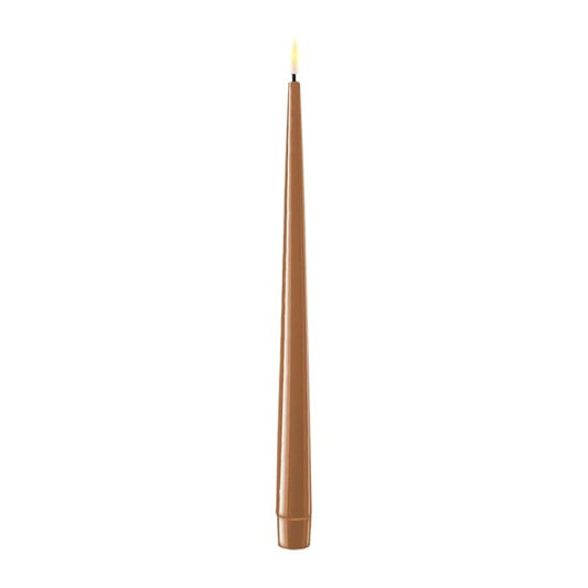 2 stk. Karamel LED Stagelys 28 cm.