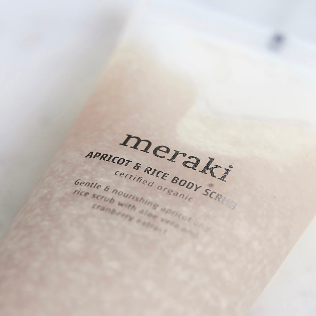 Body Skrub ‘Apricot & rice’ 150 ml.