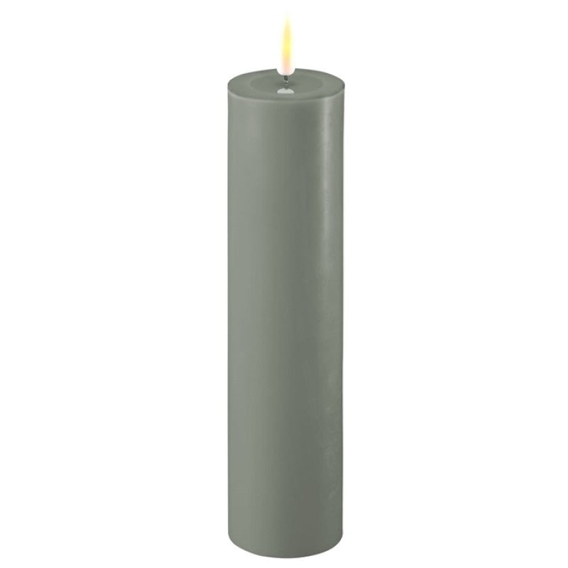 Salvie LED bloklys Ø 5 x H 20 cm.