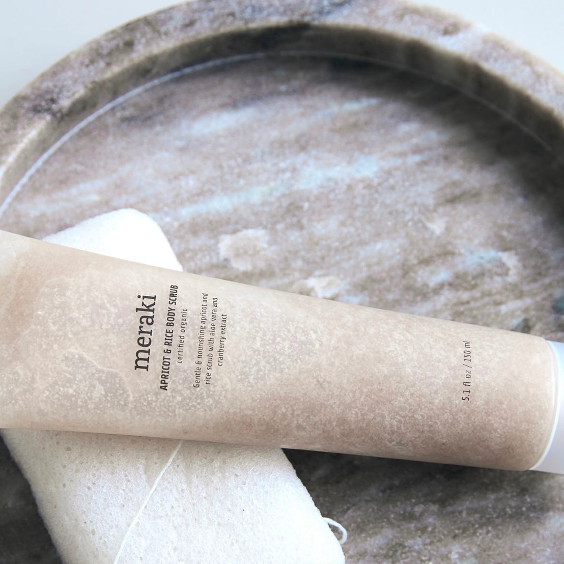 Body Skrub ‘Apricot & rice’ 150 ml.